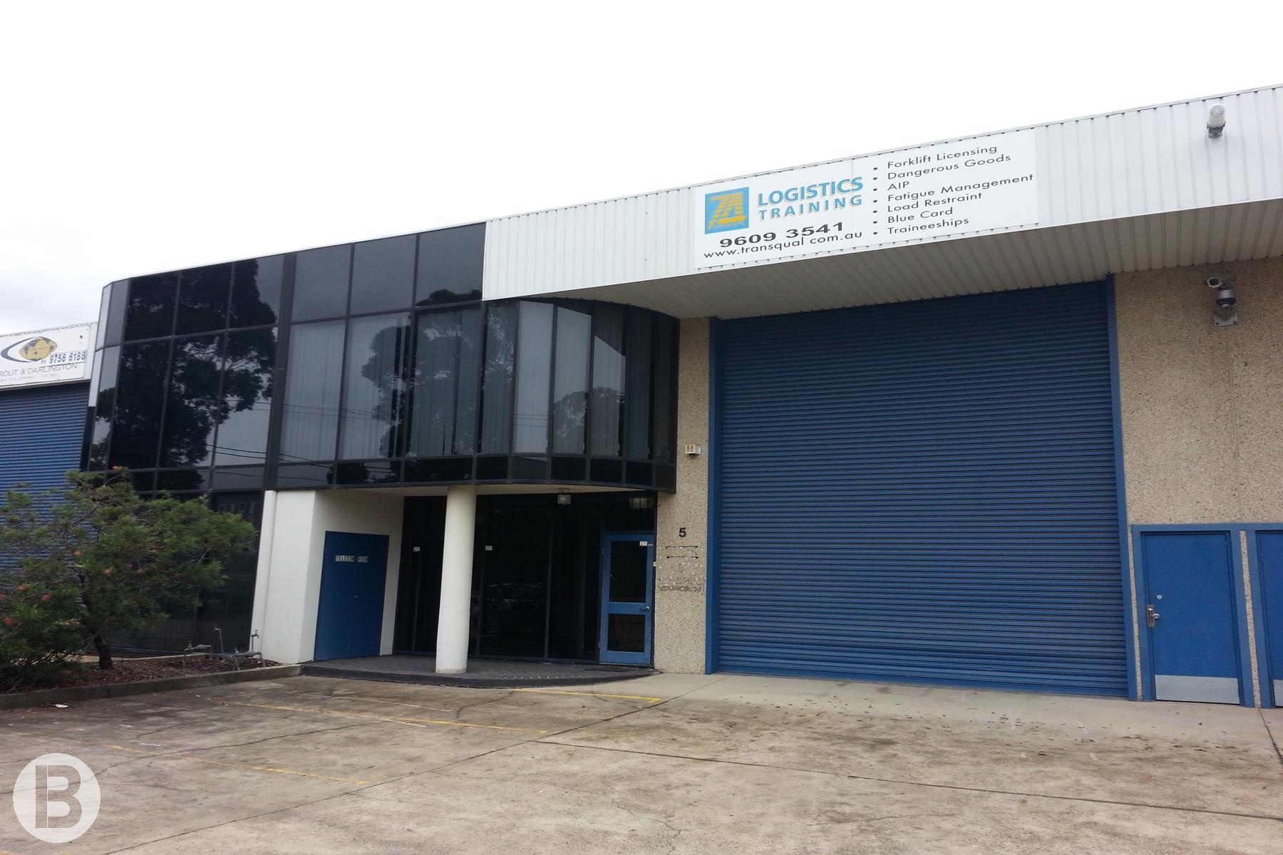 Modern High Clearance Street Front Factory. Modern High Clearance Street Front Factory.