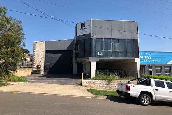 Modern Freestanding Warehouse / Office Facility.