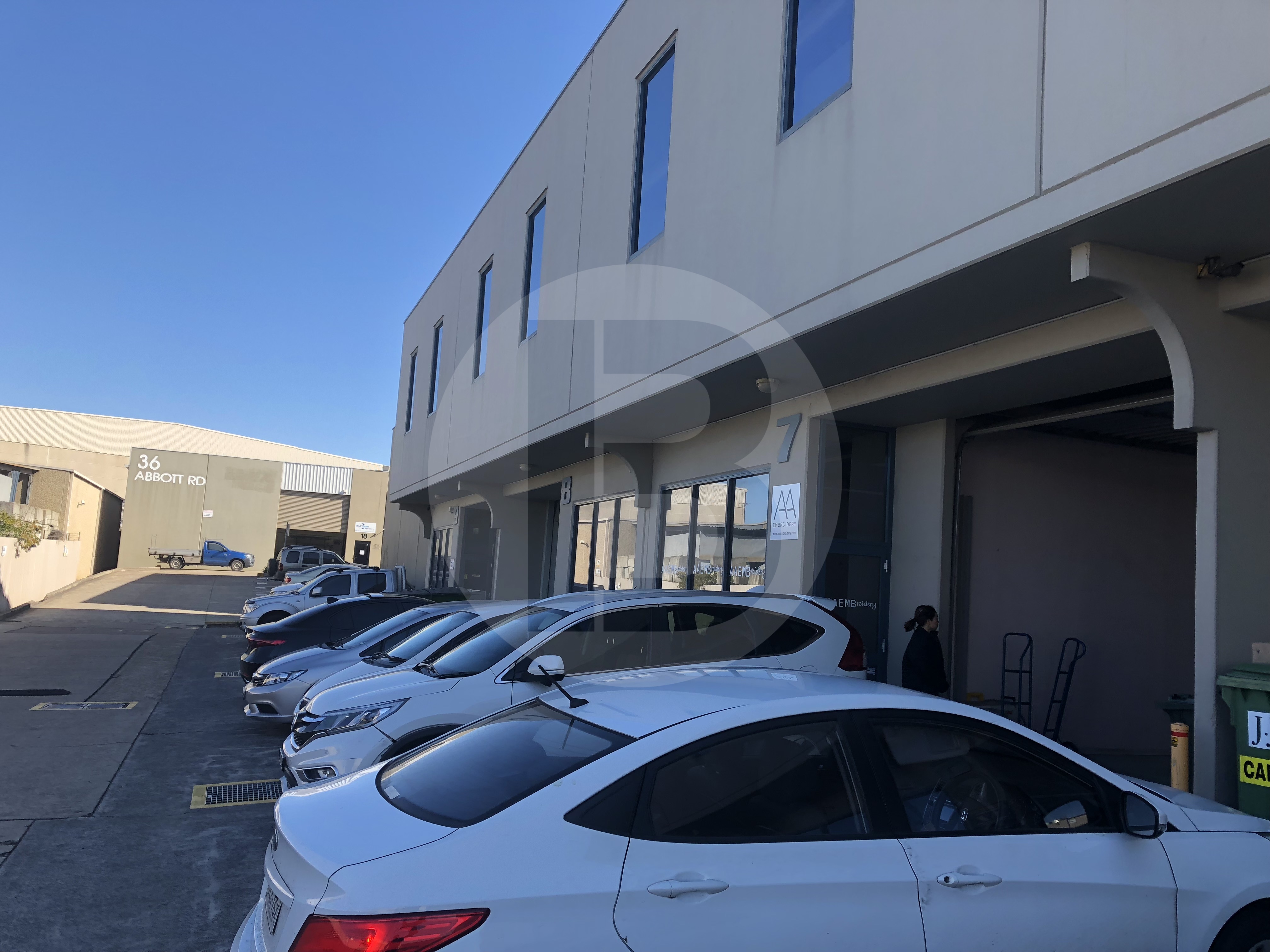 Well located unit off M2 Motorway.