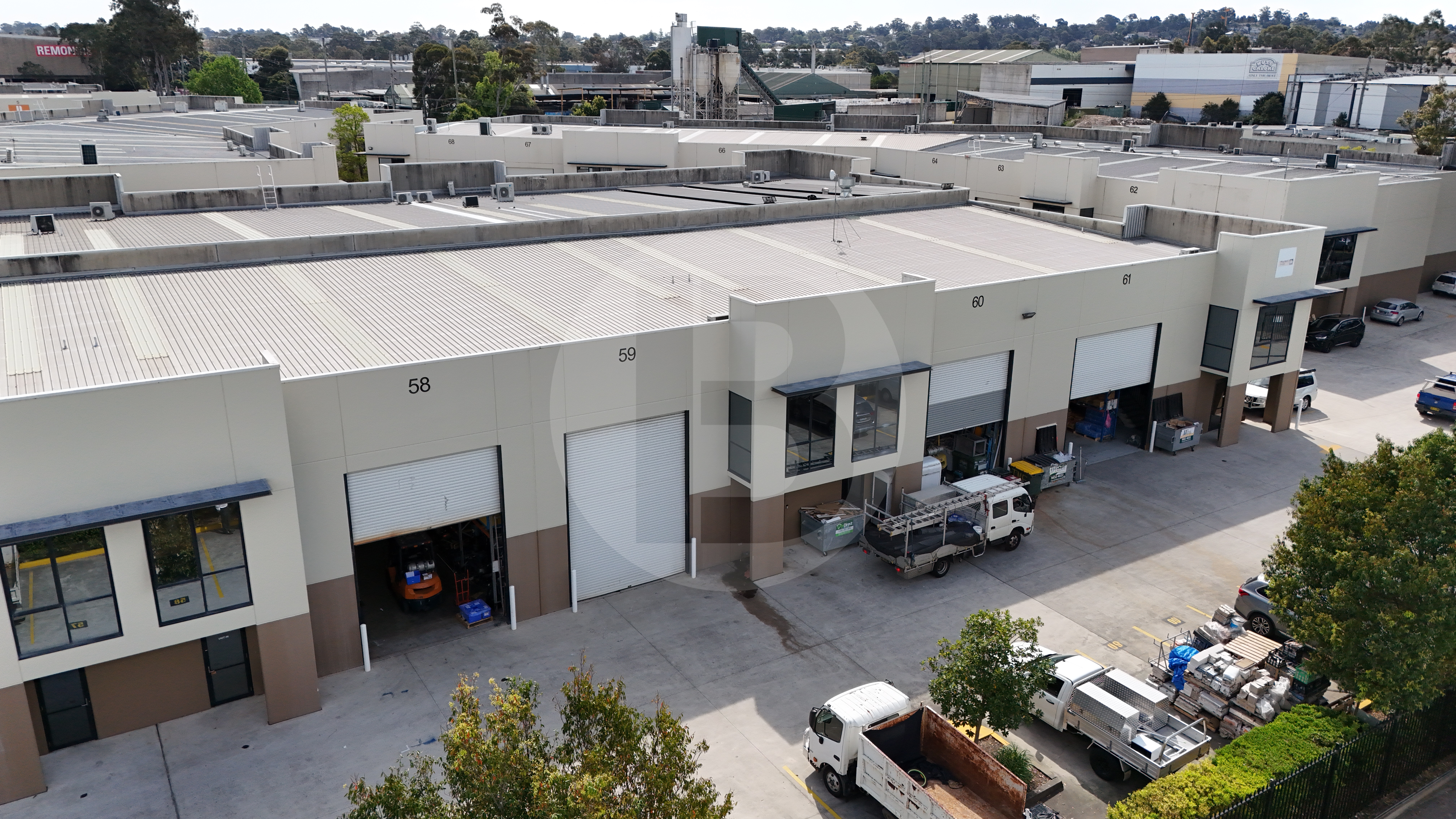 MODERN INDUSTRIAL ESTATE WITH GOOD TRUCK ACCESS.