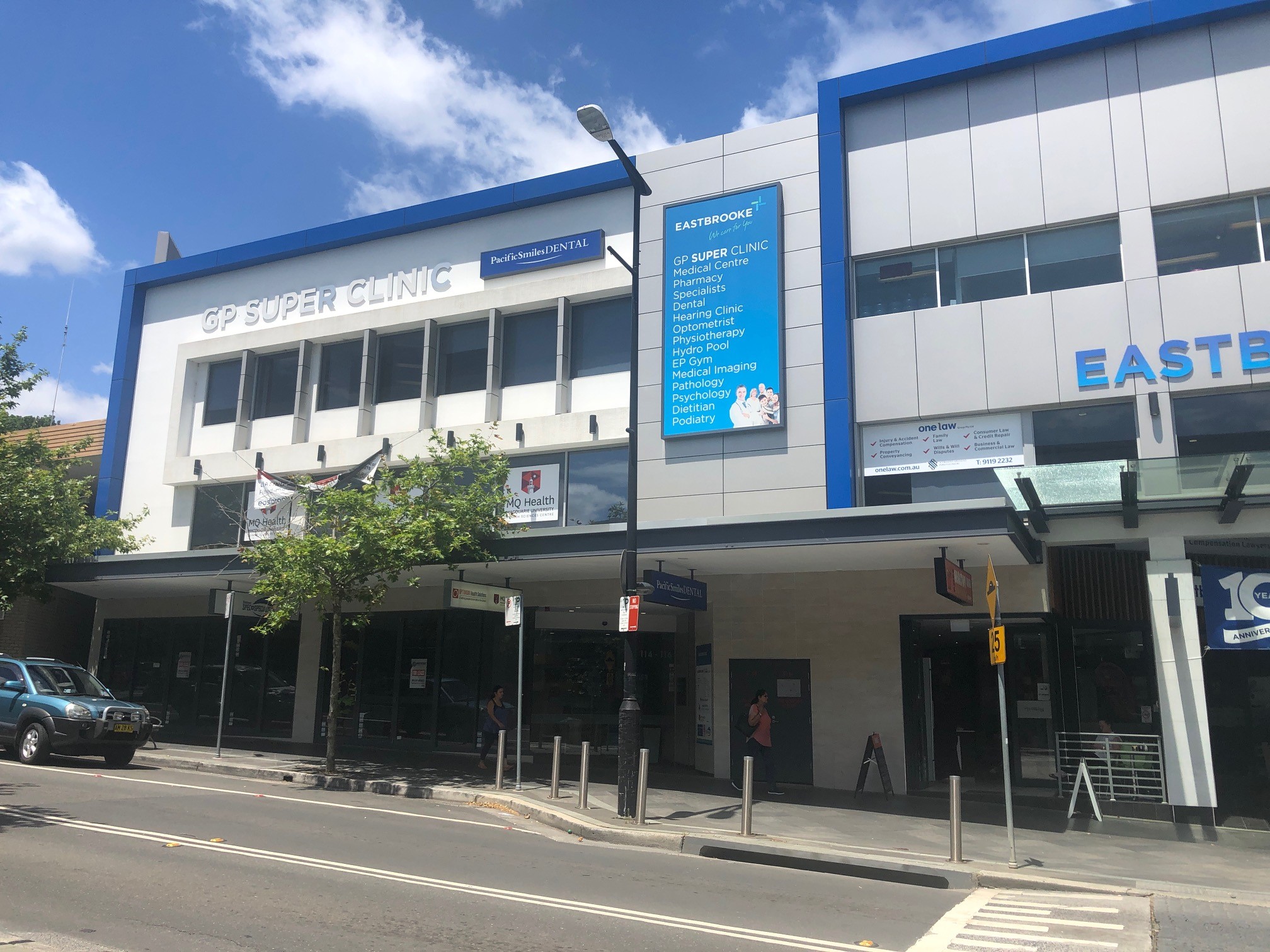 Ground floor office for medical allied health uses.