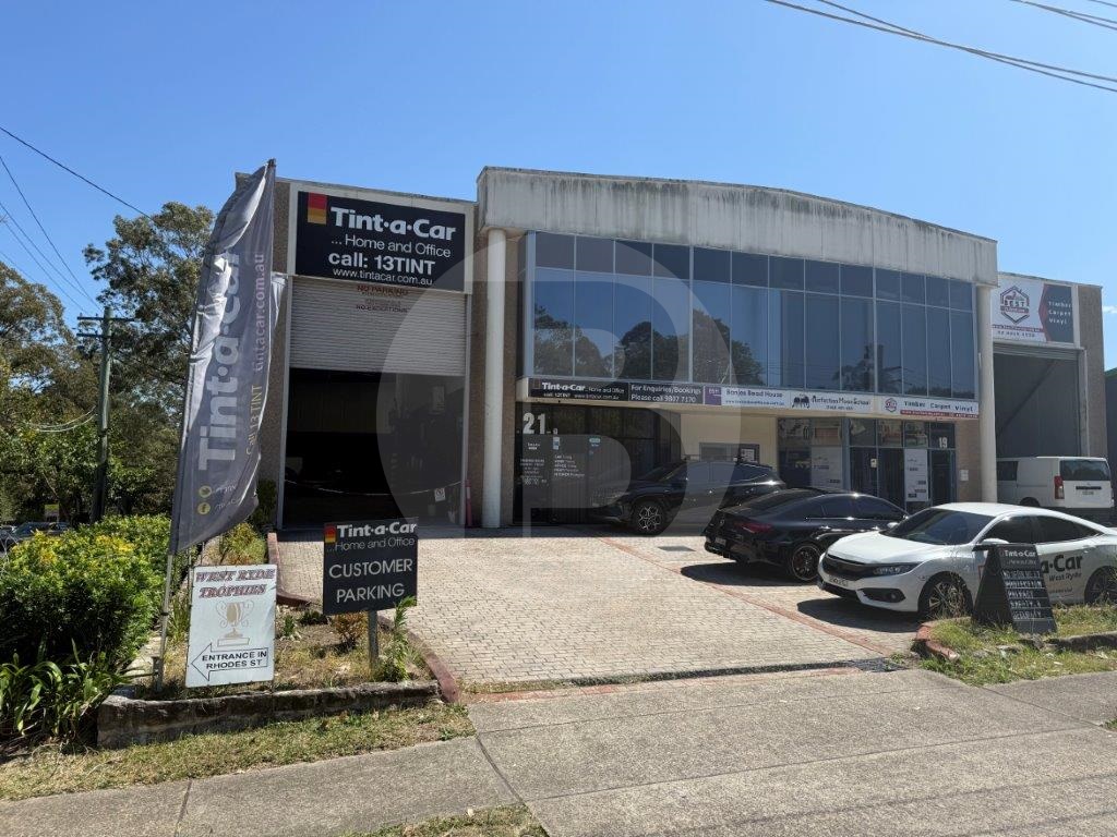 WAREHOUSE/SHOWROOM FOR LEASE-WEST RYDE