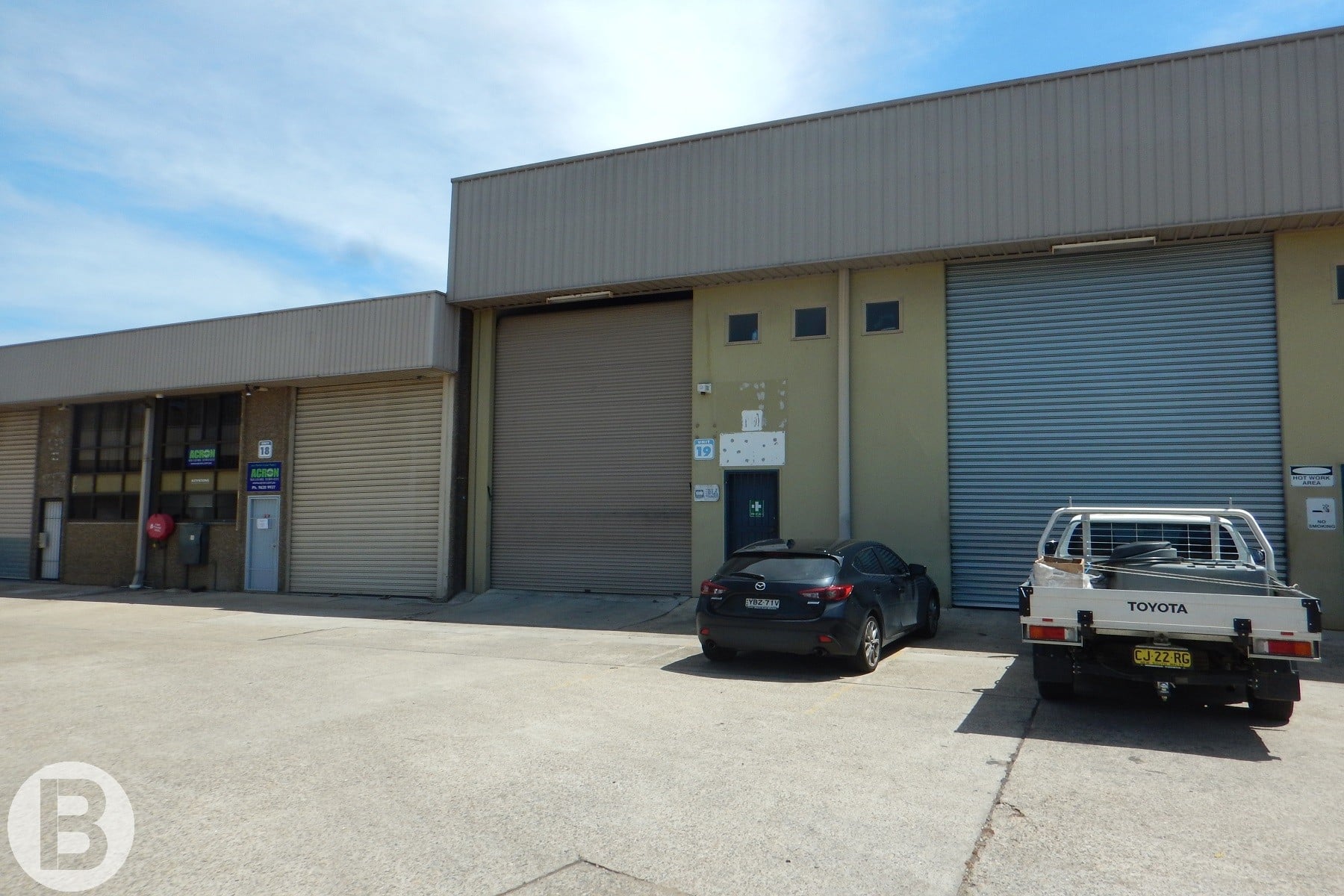 Warehouse and office space